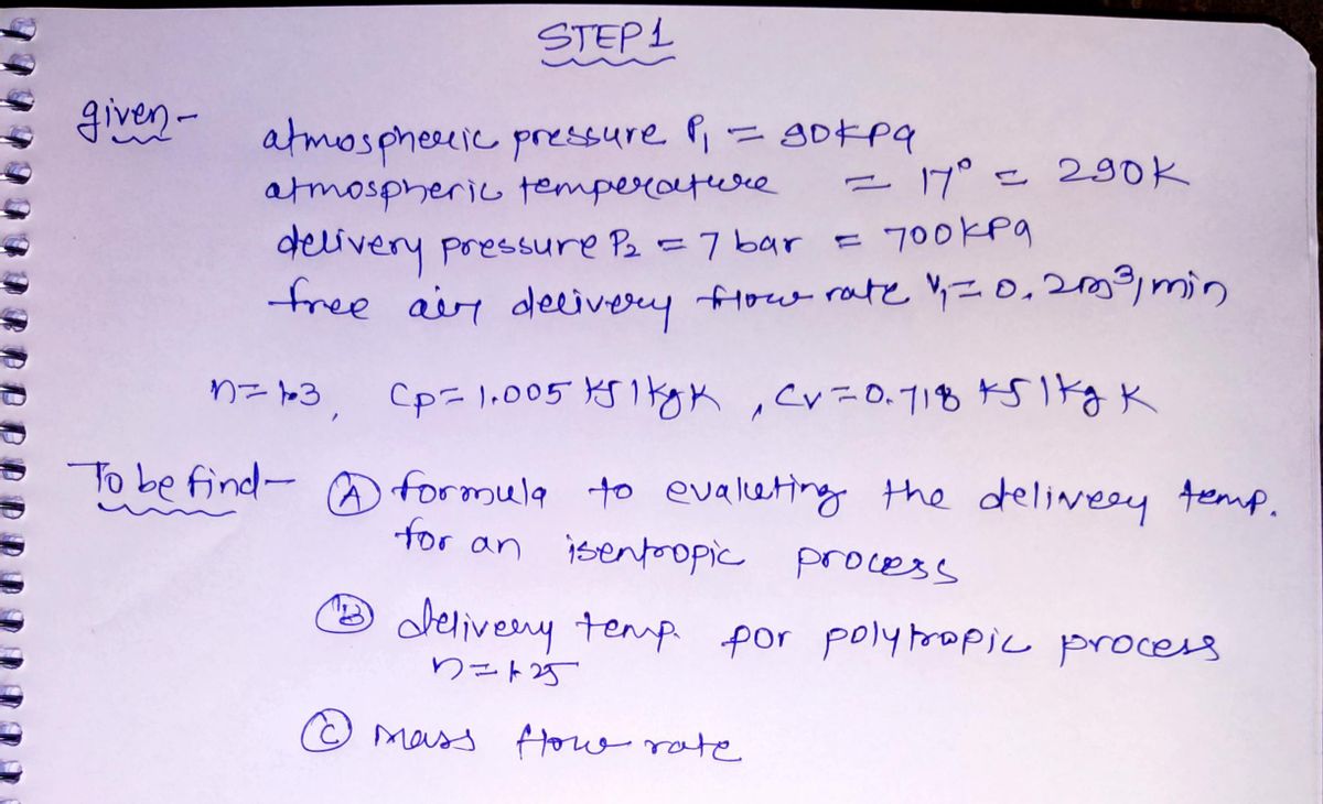 Mechanical Engineering homework question answer, step 1, image 1